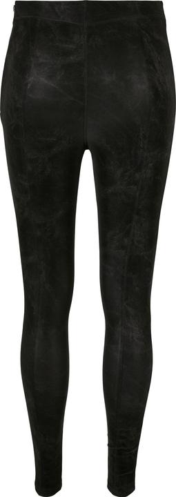 Urban Classics Ladies Washed Synthetic Leather Pants