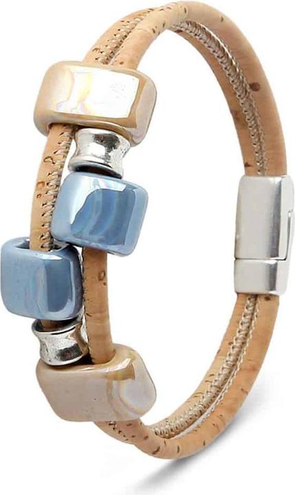 Artelusa Armband «Grenada» (20 cm, Kork)