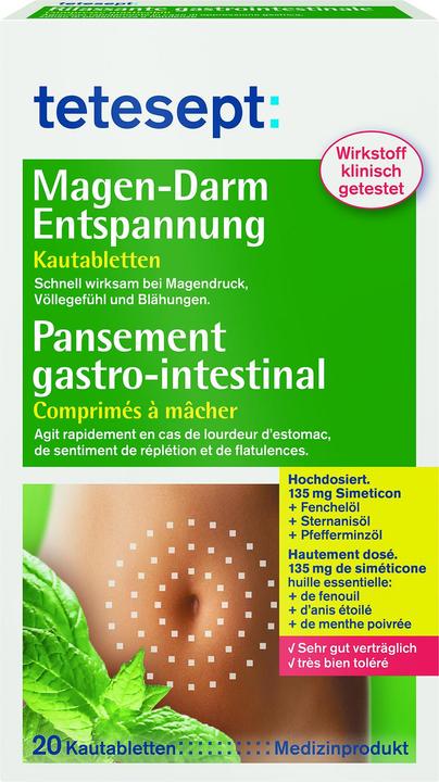 Immagine prodotto Tetesept Rilassamento gastrointestinale (1 Pezzo/i, 48 g)