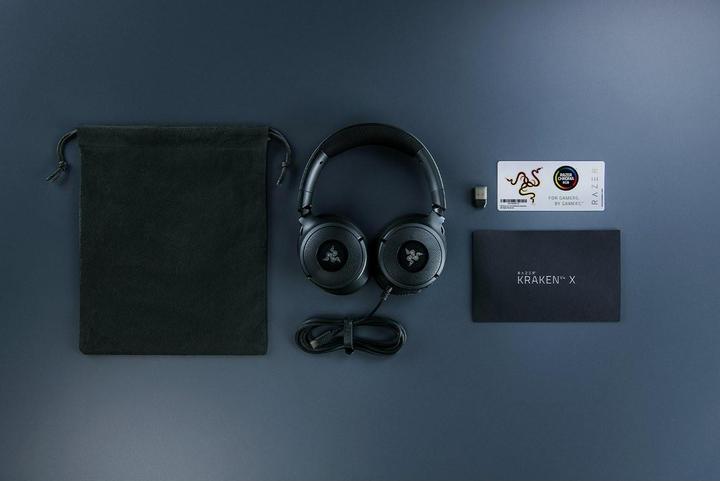 Image du produit Razer Kraken V4 X - Casque de jeu filaire alimenté par Chroma™ RGB (Filaire)