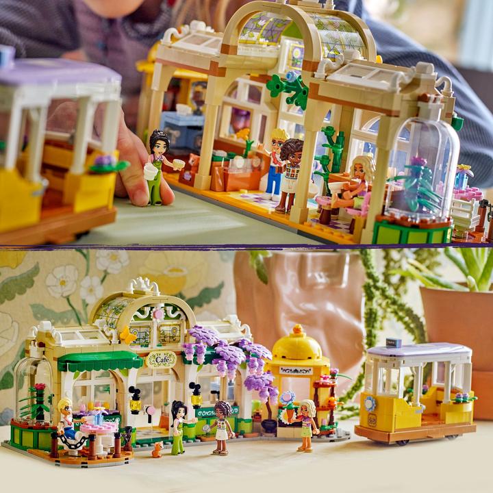 Produktbild LEGO Pflanzencafé und Blumenkiosk (42671, LEGO Friends)