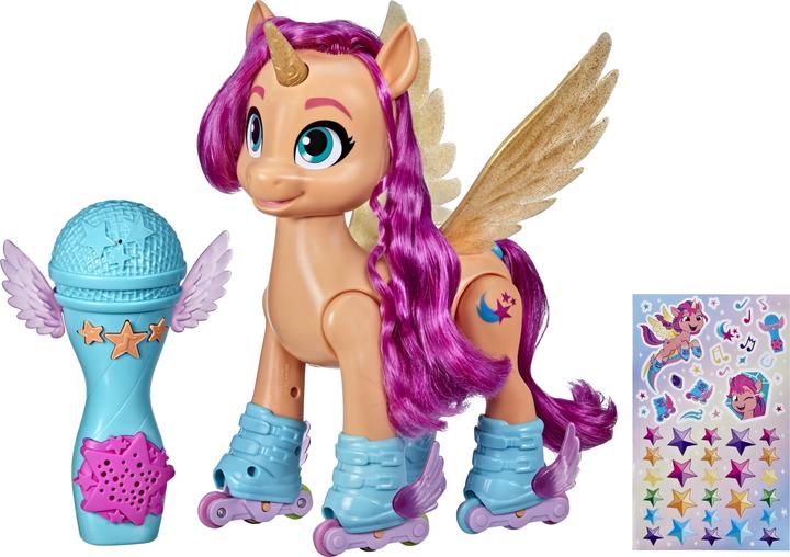 Produktbild Hasbro Little Pony Film Zingende en Skatende Sunny - Franstalig Speelfiguur (22.50 cm)