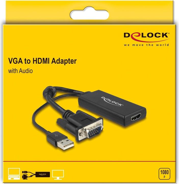 Immagine prodotto Delock VGA su (HDMI, 25 cm)