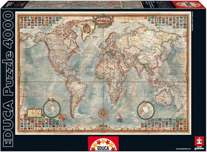 Immagine prodotto Educa Mappemonde (4000 pezzi)