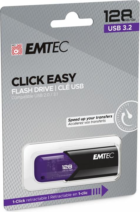 Produktbild Emtec B110 Click Easy (128 GB, USB-A, USB 3.2)