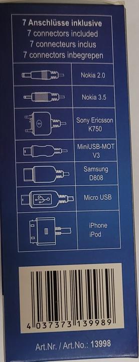 Produktbild Sol-Expert Mobiltelefonladegerät mit Hochleistungstaschenlampe (2200 mAh)