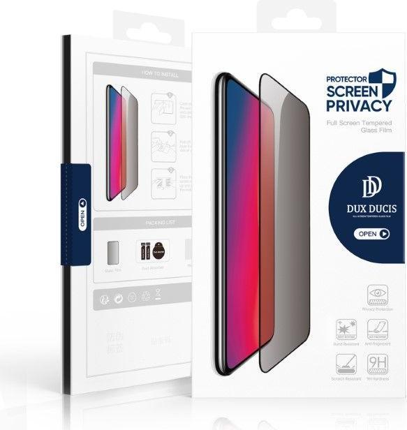 Actual product image Dux Ducis Panzerglas Privacy (1 Piece, Apple iPhone 16 Pro Max)
