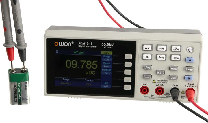 Productafbeelding Owon Tisch-Multimeter, XDM1241, TRMS, 8,9 cm (3,5") LC-Display