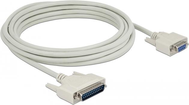 Immagine prodotto Delock Cavo seriale da D-Sub 25 maschio a D-Sub 9 femmina 5 m (5 m, VGA)