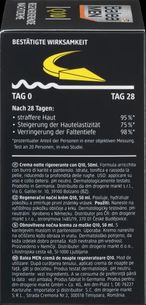 Actual product image dm Balea MEN Q10 Regenerating Night Cream (50 ml, Night cream)