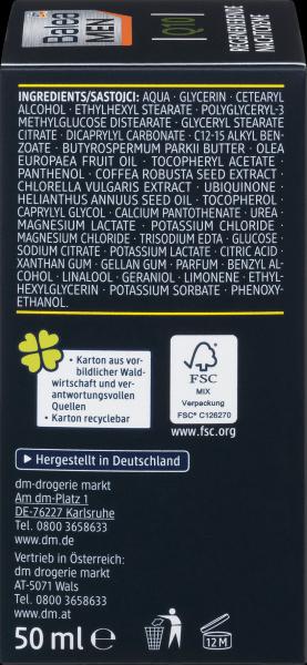Actual product image dm Balea MEN Q10 Regenerating Night Cream (50 ml, Night cream)