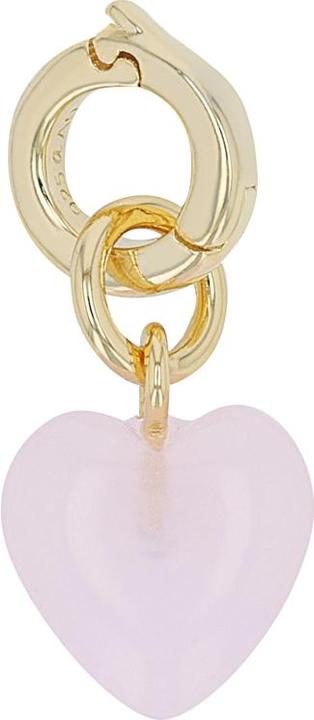 Produktbild Amor Charms für Damen, 925 Sterling Silber, Glas | Herz (Silber 925)