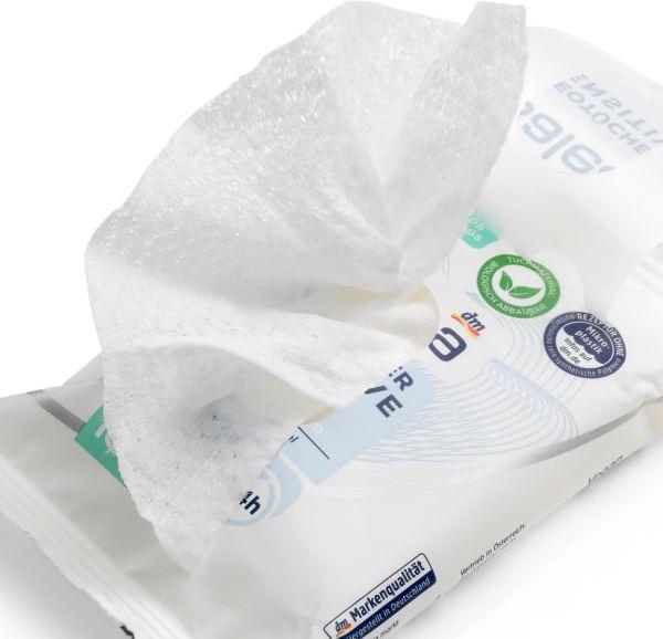 Actual product image dm Balea Deodorant wipes Sensitive (Cleaning cloths)