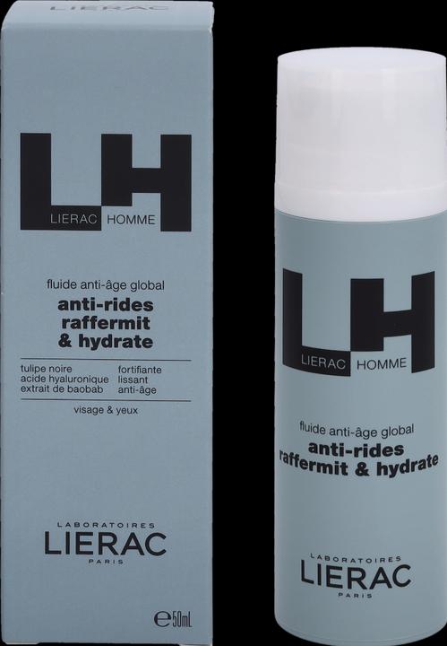Actual product image Lierac Homme Anti-Ageing Fluid (50 ml, Day cream)