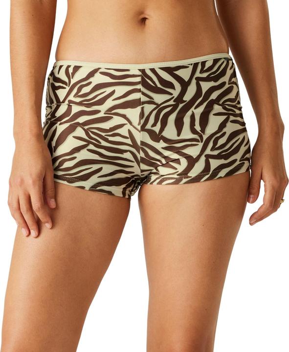 Actual product image Regatta Womens/Ladies Aceana Zebra Print Bikini Shorts (34 D)