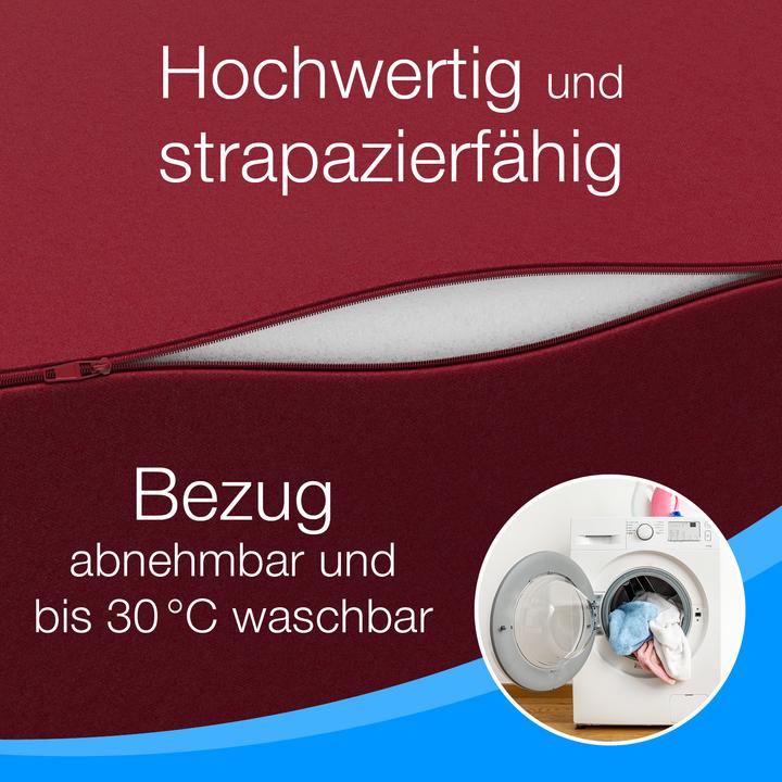 Produktbild Bestschlaf Klappmatratze, 3-teilige Faltmatratze, Reisebett, Gästematratze (120 x 195 cm, Schaumstoffkern)