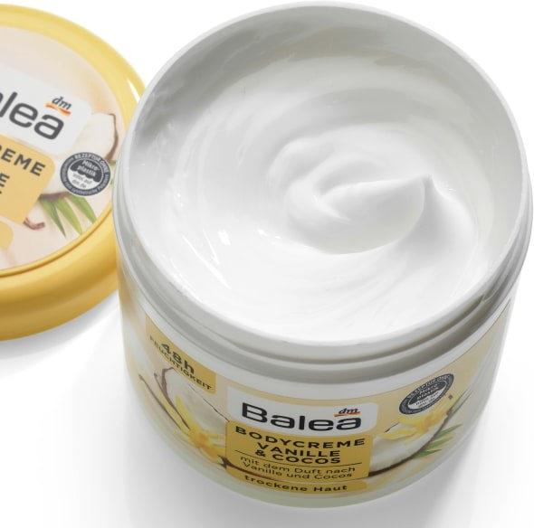 Actual product image dm Balea Body Cream Vanilla & Coconut (Body cream, 500 ml)