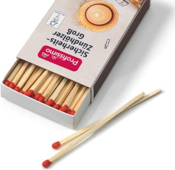Immagine prodotto dm Profissimo Fiammiferi grandi