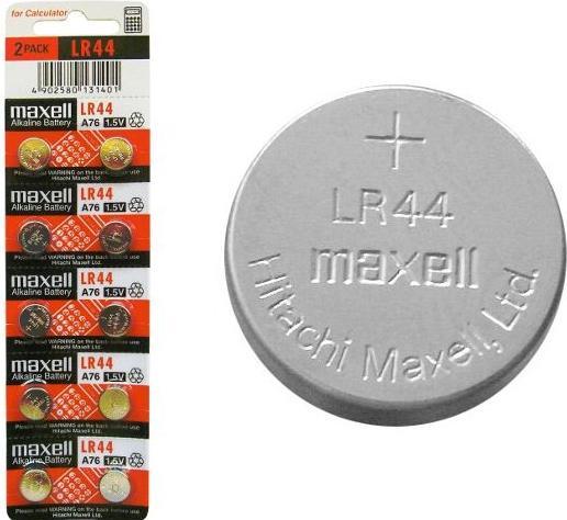 Actual product image Maxell LR44 (10 pcs., LR44, 110 mAh)