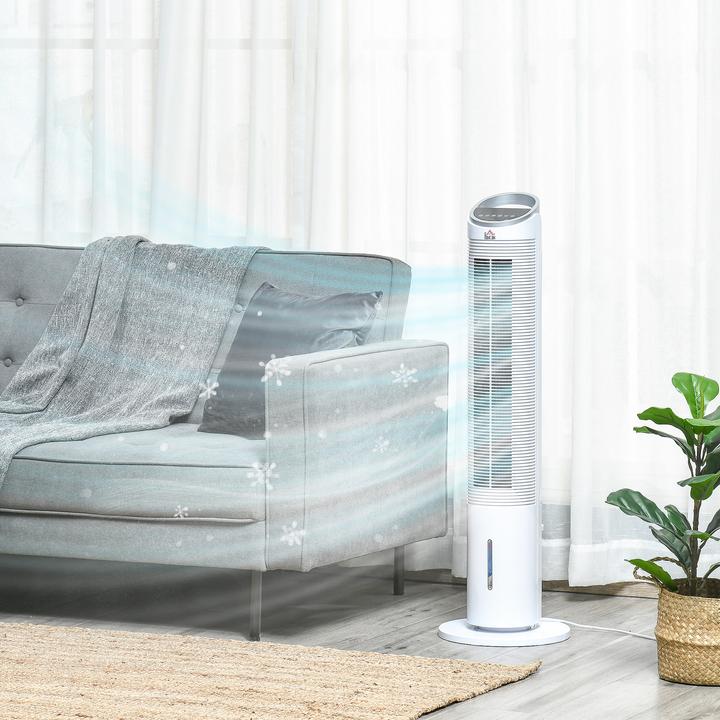 Produktbild Homcom Luftkühler mit Eisboxen, mit Griff, mit Fernbedienung