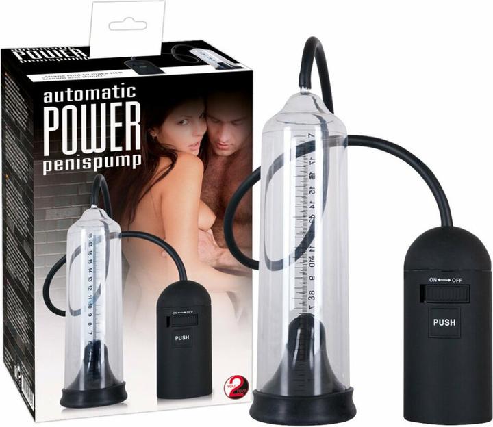 Actual product image You2Toys Electric penis pump