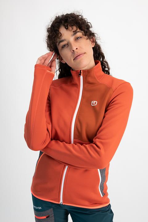 Actual product image Ortovox Fleece Jacket W blush (S)
