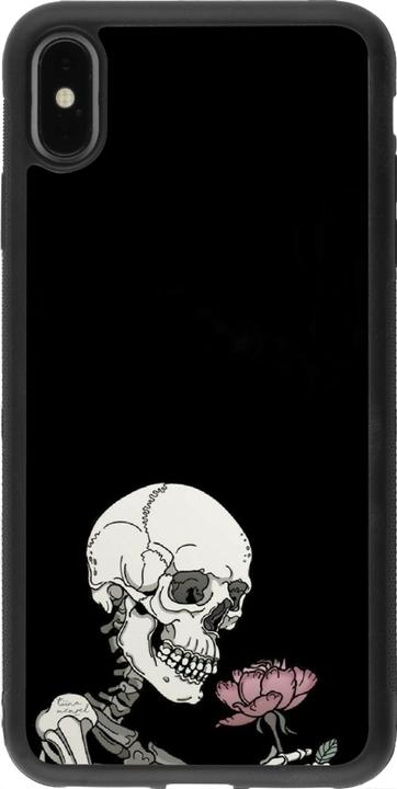 Immagine prodotto PhoneLook Cover silicone nero Halloween 2023 rosa e scheletro (Apple iPhone XS Max)