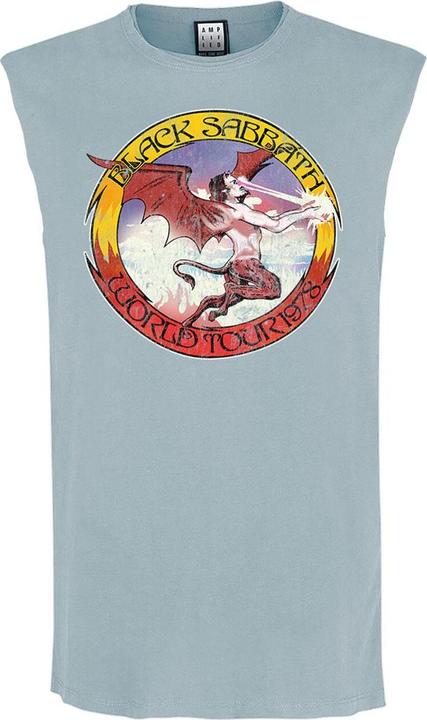 Immagine prodotto Amplified Canotta Unisex Adulto World Tour Black Sabbath (M)