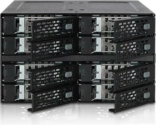 Actual product image Icy Dock removable frame 8x 2.5" MB508SP-B