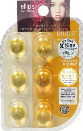 Produktbild Ellips Haarvitamin Marokkanisches Öl Glatt und Glänzend 6 Blisterpackungen mit 6 Kapseln