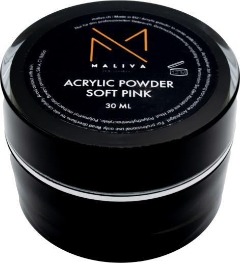 Actual product image Maliva Acrylic powder soft pink (Nail varnish dryer, Soft Pink)
