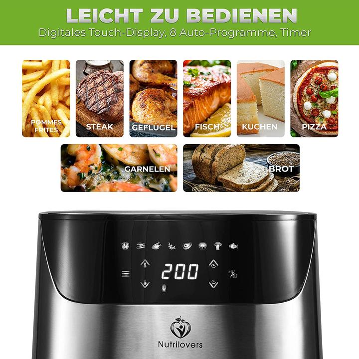 Produktbild Nutrilovers Heissluftfritteuse XXL