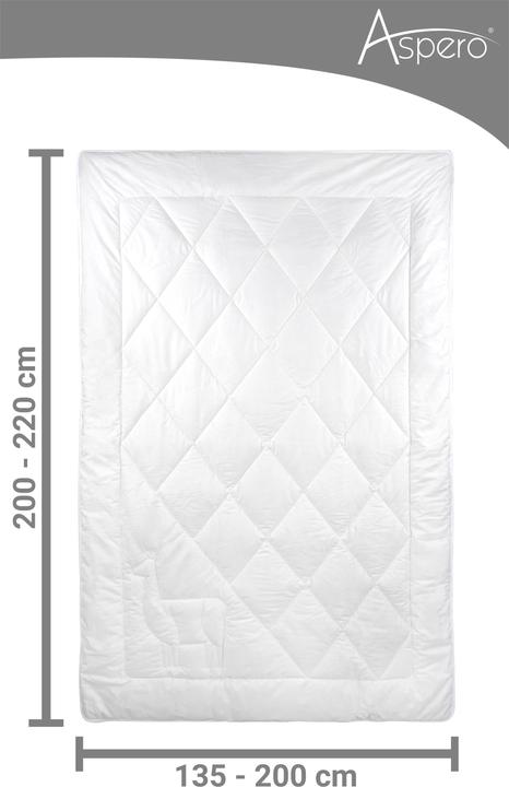 Actual product image Aspero Alpaca duvet CALAIS (1548 g, 155 x 220 cm)