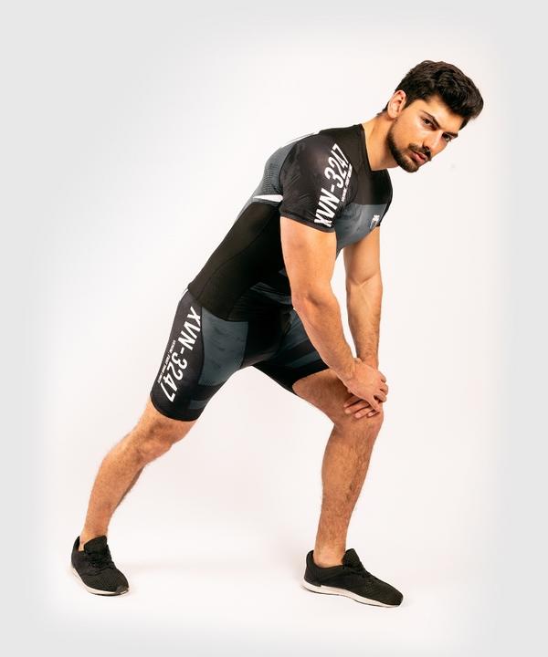 Actual product image Venum Sky247 Compression Shorts - Black/Grey (XL)