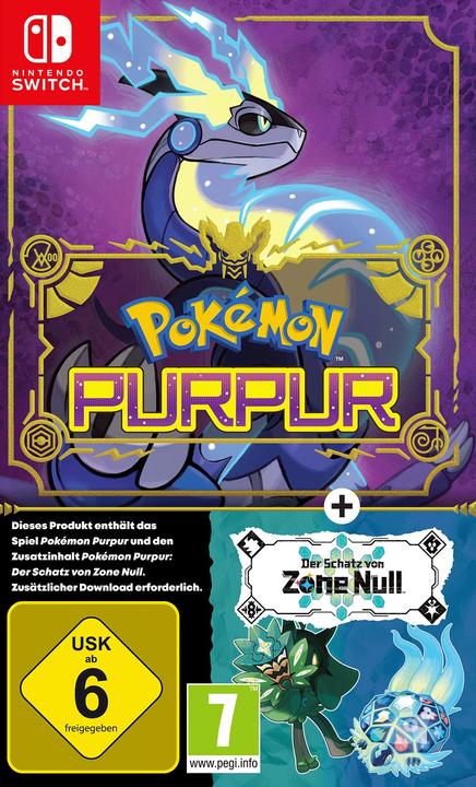 Actual product image Nintendo Pokémon Purple + The Treasure of Zone Zero - Expansion (Switch, DE)
