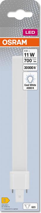 Produktbild Osram Dulux S (G23, 6 W, 700 lm, 1 x, F)