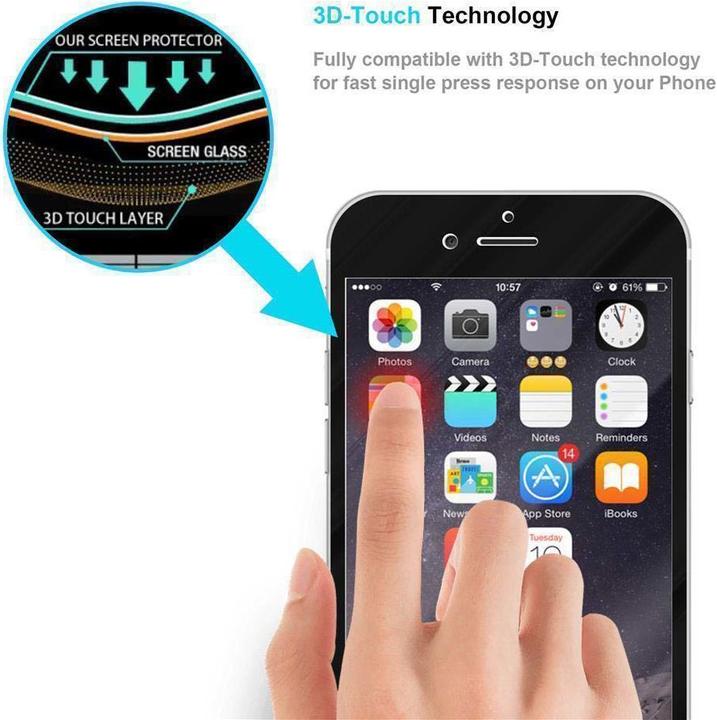 Immagine prodotto Cadorabo Vetro di protezione per il display Fullcover per Apple iPhone 6 / 6S Confezione al dettaglio (1 Pezzo/i, Apple iPhone 6)