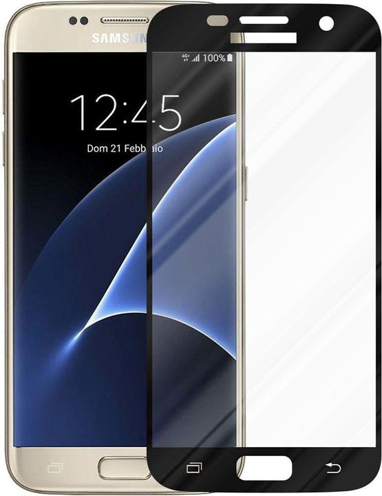 Produktbild Cadorabo Fullcover Display Schutzglas für Samsung Galaxy S7 Retail Packaging (1 Stück, Samsung Galaxy S21)