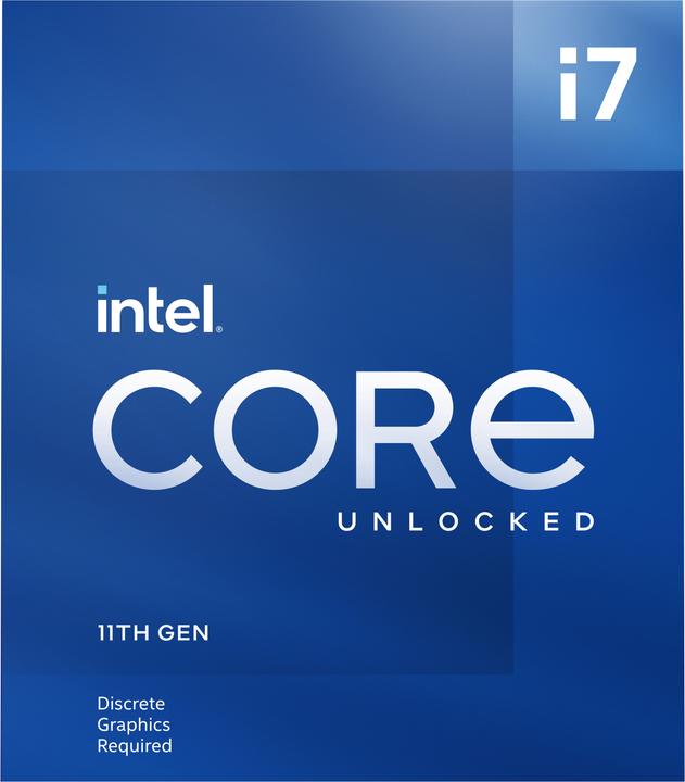 Actual product image Intel Core i7-11700KF (LGA 1200, 3.60 GHz, 8 -Core)