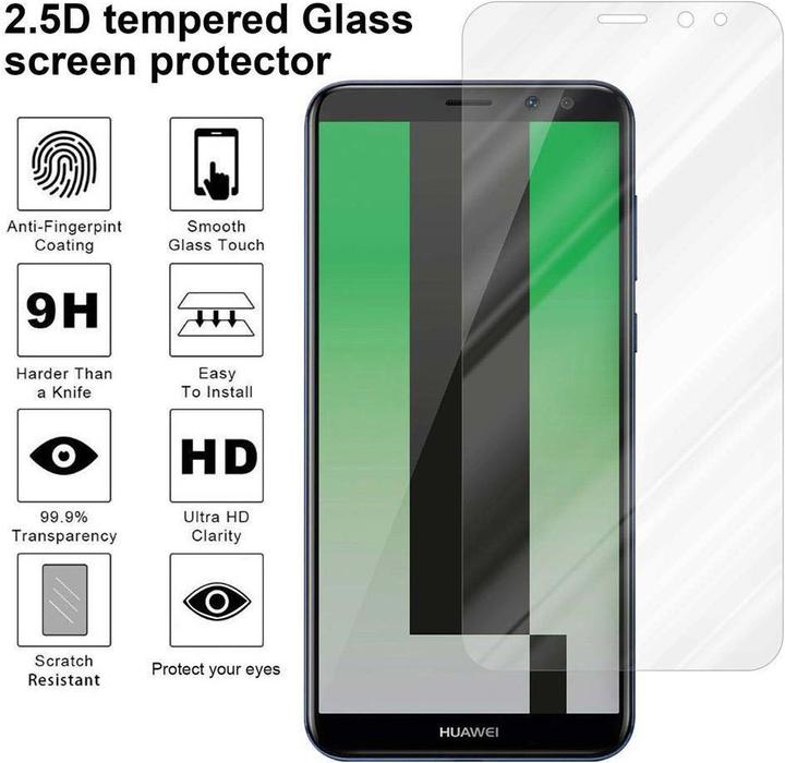 Produktbild Cadorabo Display Schutzglas für Huawei MATE 10 LITE (1 Stück, Huawei Mate 10 Lite)