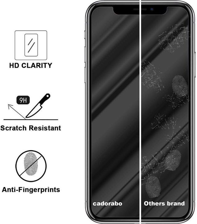 Produktbild Cadorabo Display Schutzglas für Apple iPhone X / XS (1 Stück, Apple iPhone XS, Apple iPhone X)
