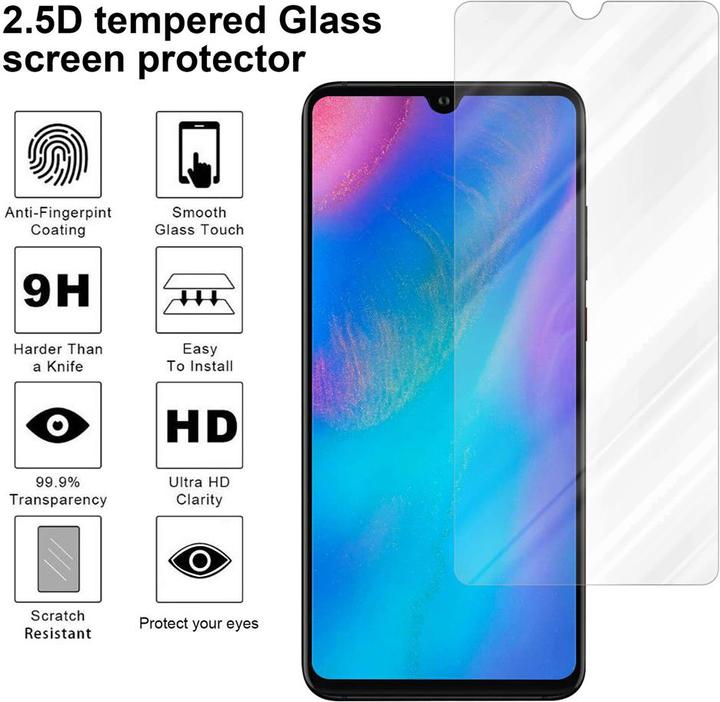 Produktbild Cadorabo Display Schutzglas für Huawei P30 (1 Stück, Huawei P30)