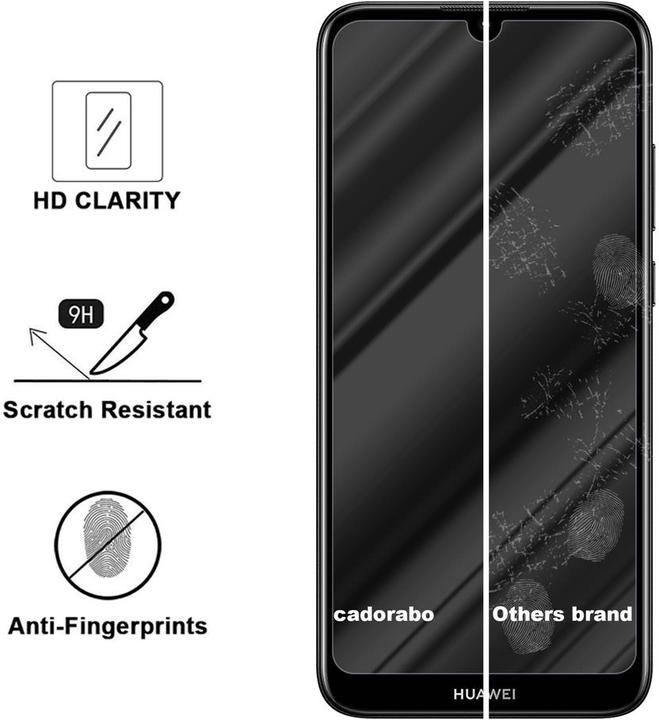 Produktbild Cadorabo Display Schutzglas für Huawei Y6 2019 (1 Stück, Huawei Y6 (2019))