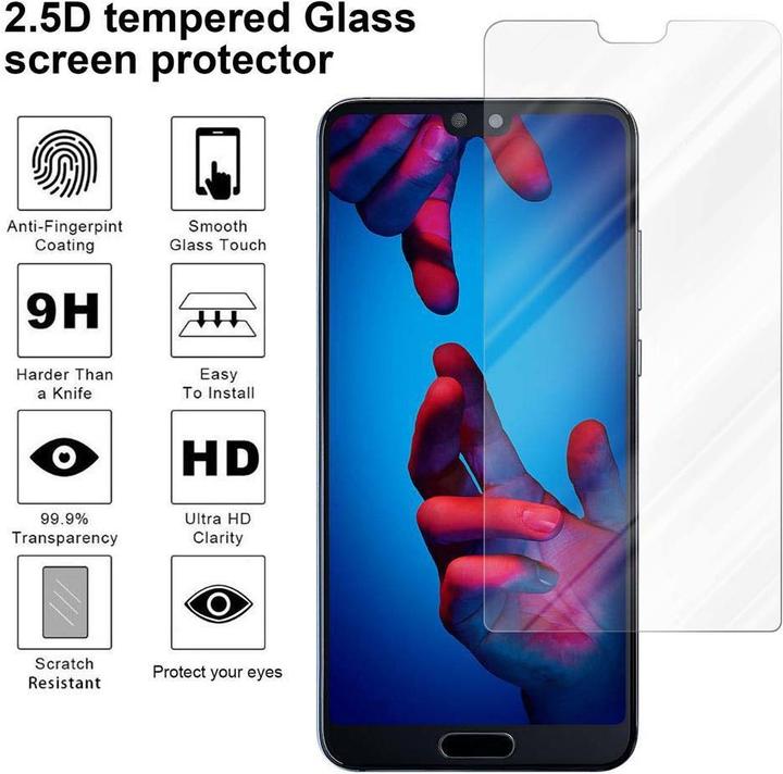 Immagine prodotto Cadorabo Vetro di protezione del display per Huawei P20 PRO / P20 PLUS (1 Pezzo/i, Huawei P20 Pro)