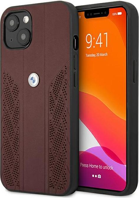 Actual product image BMW Hard Cover Curve Perforated (Apple iPhone 13)