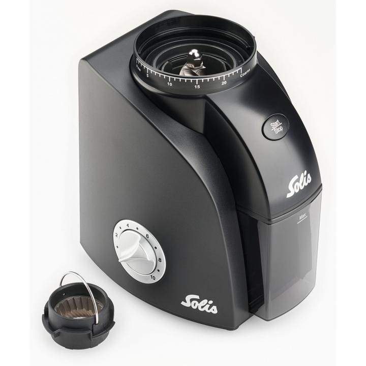 Productafbeelding Solis Koffiemolen Scala Zero Static Type 1662 Zwart