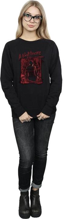 Actual product image Absolute Cult Womens/Ladies Freddy Silhouette Sweatshirt (S)