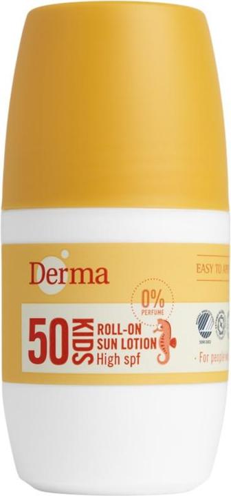 Actual product image Derma Kids Roll-On SPF 50 (50ml) (Suntan cream, SPF 50, 50 ml)