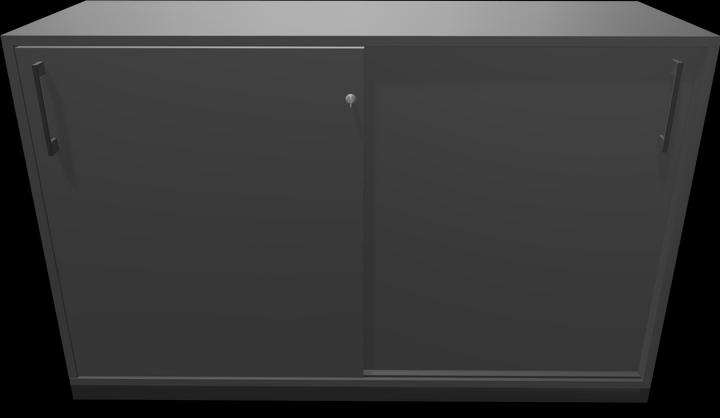 Image du produit Narbutas Choice Armoire à portes coulissantes (120 x 40 x 76 cm)