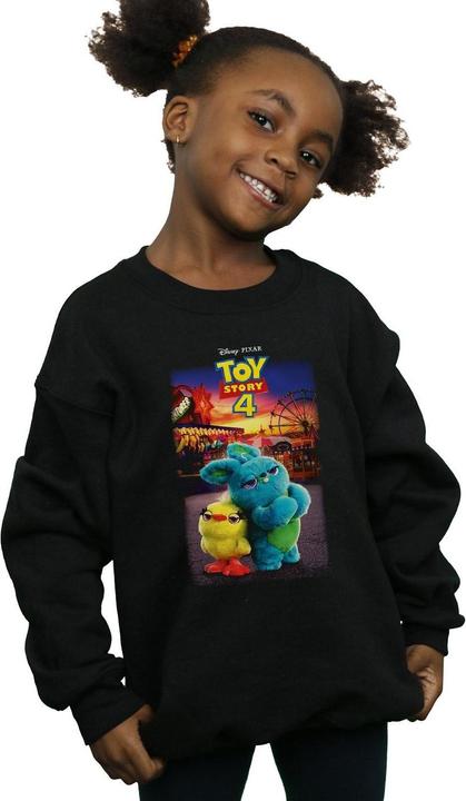 Immagine prodotto Disney Toy Story 4 Ducky And Bunny Poster Felpa Ragazze (128)